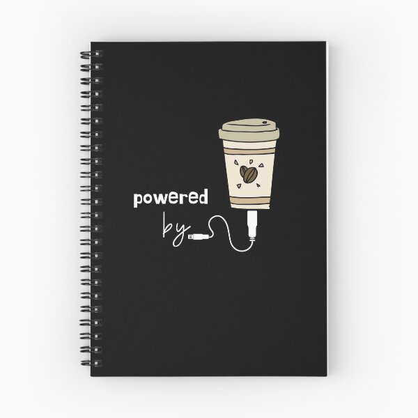 Item preview, Powered by Coffee designed and sold by leBoosh-Designs.