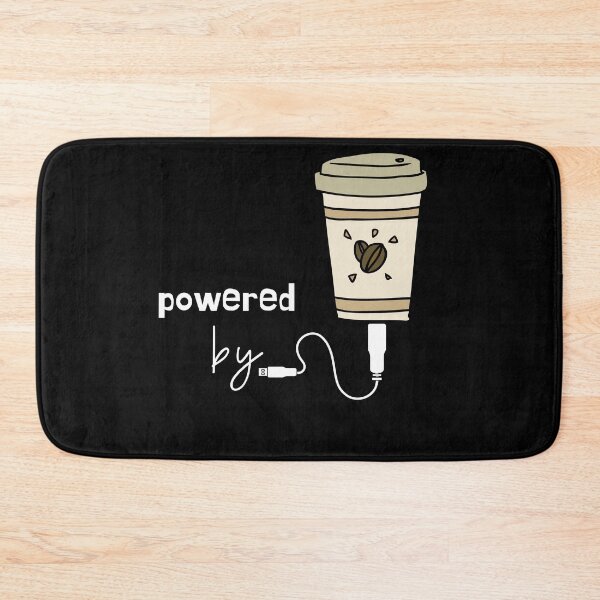 Item preview, Powered by Coffee designed and sold by leBoosh-Designs.