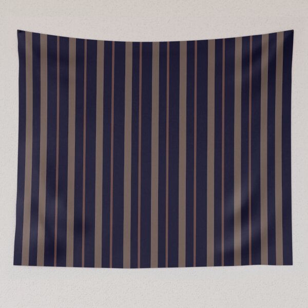 Item preview, Coffee upright stripes blue designed and sold by GabareyMaanyo.