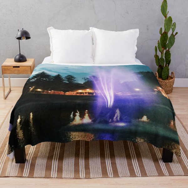 Item preview, Colorful fountain at night designed and sold by helenkaiy.