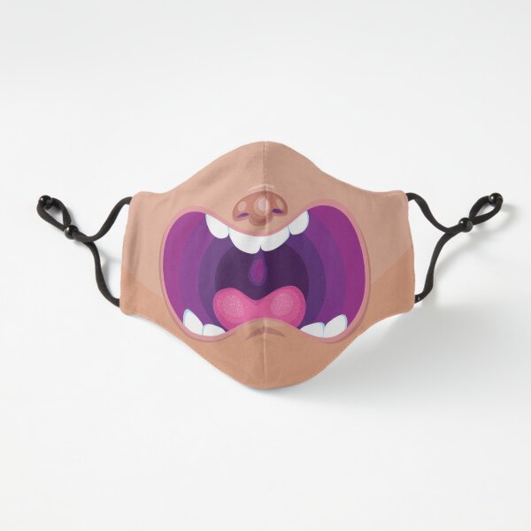 Open Mouth 2 Fitted 3-Layer