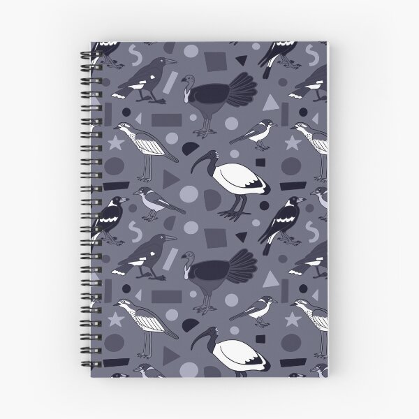 Item preview, Monochrome Birds of Brisbane, grey designed and sold by JesseIrwinArt.