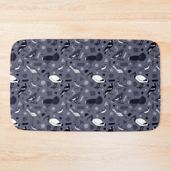 Item preview, Monochrome Birds of Brisbane, grey designed and sold by JesseIrwinArt.