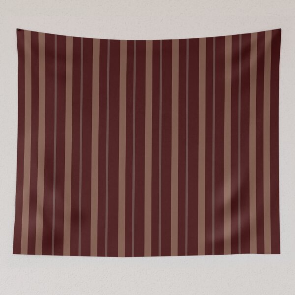 Item preview, Coffee upright stripes maroon designed and sold by GabareyMaanyo.