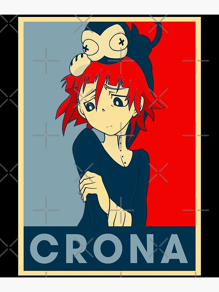 Disover Vintage Japanese Soul Eater Action Anime Character Crona Premium Matte Vertical Poster