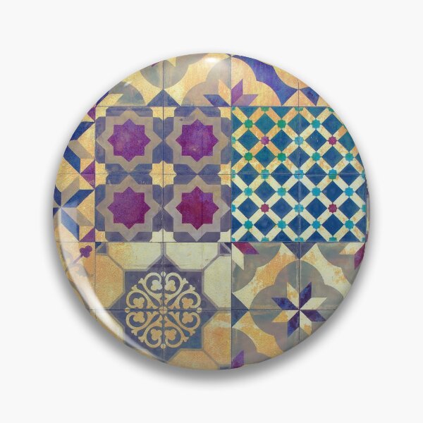 Item preview, Colorful Mediterranean and Aegean traditional tiles designed and sold by theendup.