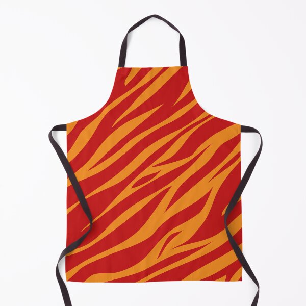 Item preview, red orange Tiger skin pattern designed and sold by SpicyCherrys.