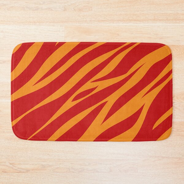 Item preview, red orange Tiger skin pattern designed and sold by SpicyCherrys.