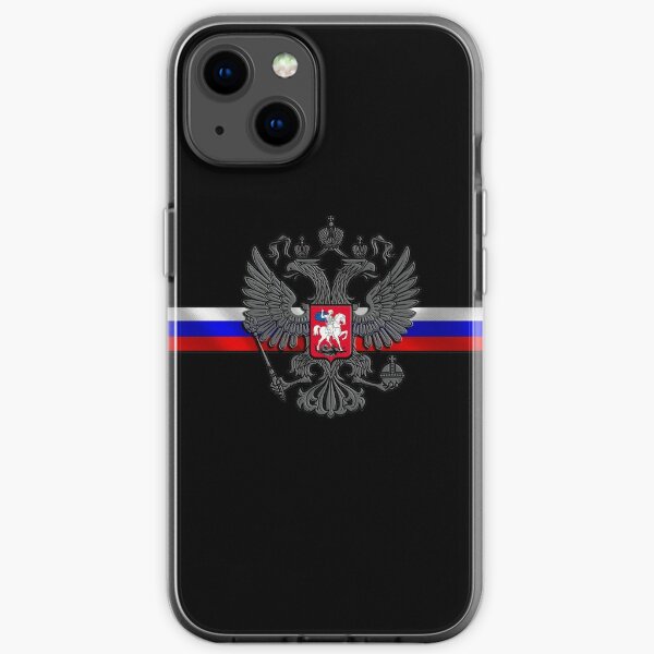 Russian Flag, Russia iPhone Soft Case