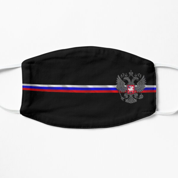 Russian Flag, Russia Flat Mask