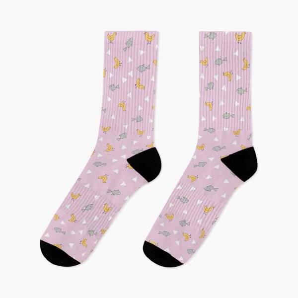 Item preview, Cute chicks and fish pattern designed and sold by Phiya.