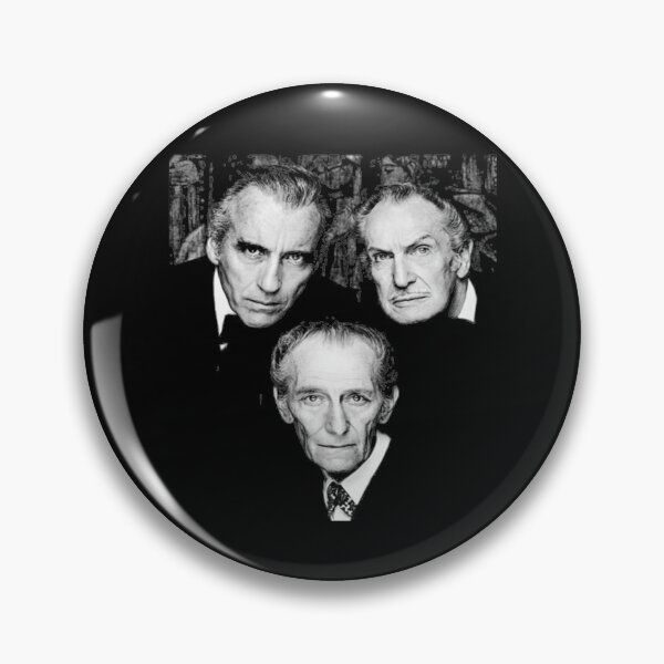 Item preview, Christopher Lee Vincent Price Et Peter T-Shirt Christopher Lee Vincent Price et Peter Cushing Dracula Vampire Cult Film Horreur Classique designed and sold by hlesliedesign.
