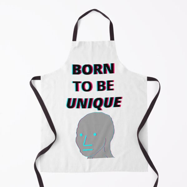 Item preview, Born To Be Unique NPC Wojak designed and sold by mommottix.