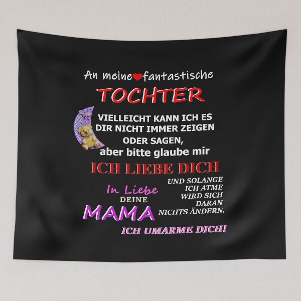 Item preview, Fantastic daughter mom saying designed and sold by Myriala.