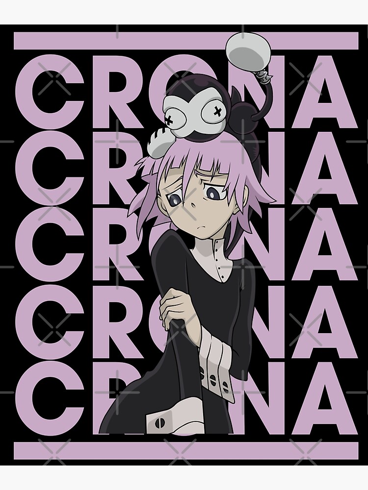 Disover Retro Soul Eater Japanese Fantasy Anime Crona Premium Matte Vertical Poster