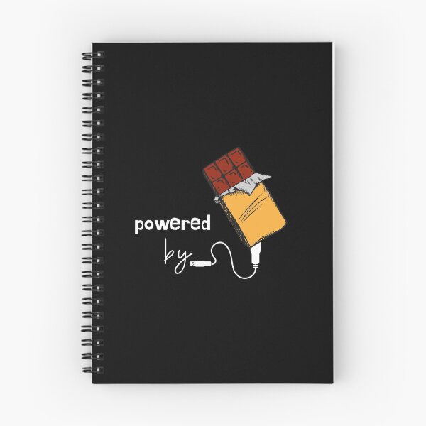 Item preview, Powered by Chocolate designed and sold by leBoosh-Designs.