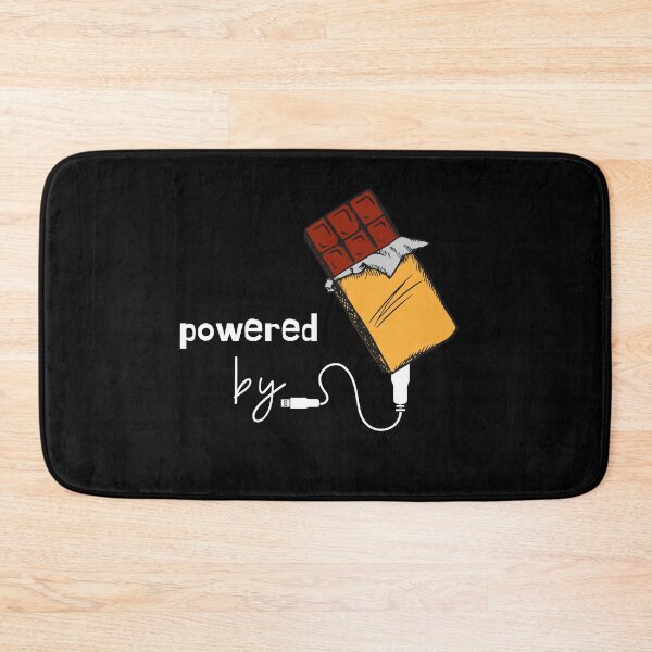 Item preview, Powered by Chocolate designed and sold by leBoosh-Designs.