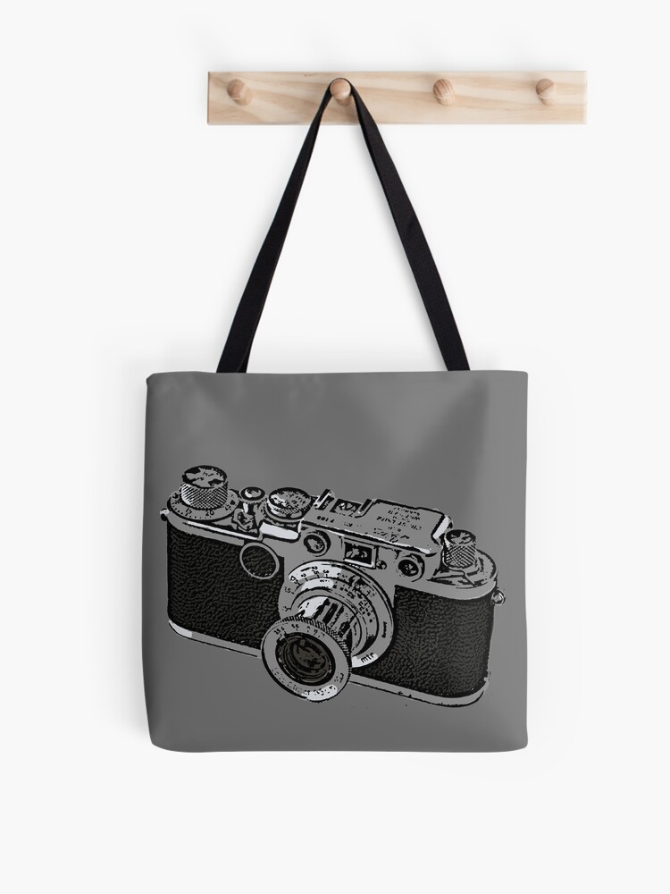 Vintage Leica 35mm camera Tote Bag