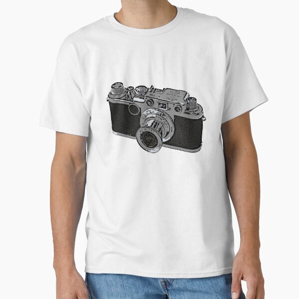 Item preview, Vintage Leica 35mm camera drawing. designed and sold by AdotCOMB.
