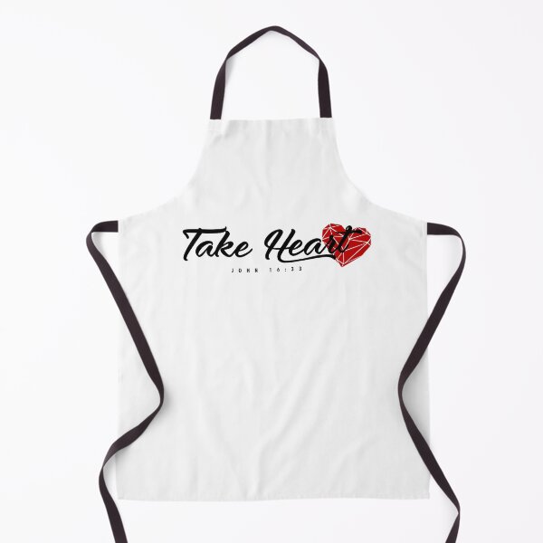 Item preview, Bible Verse John 16:33 Take Heart designed and sold by KA DESIGNS.