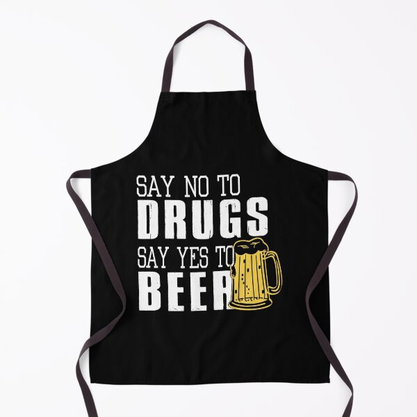 Item preview, Say No To Drugs, Say Yes To Beer - Funny Beer Design designed and sold by SmartStyle.