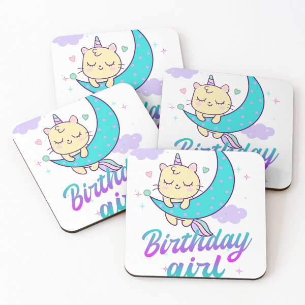 Item preview,  Caticorn Unicat Birthday Girl Party designed and sold by Steve  Morley.