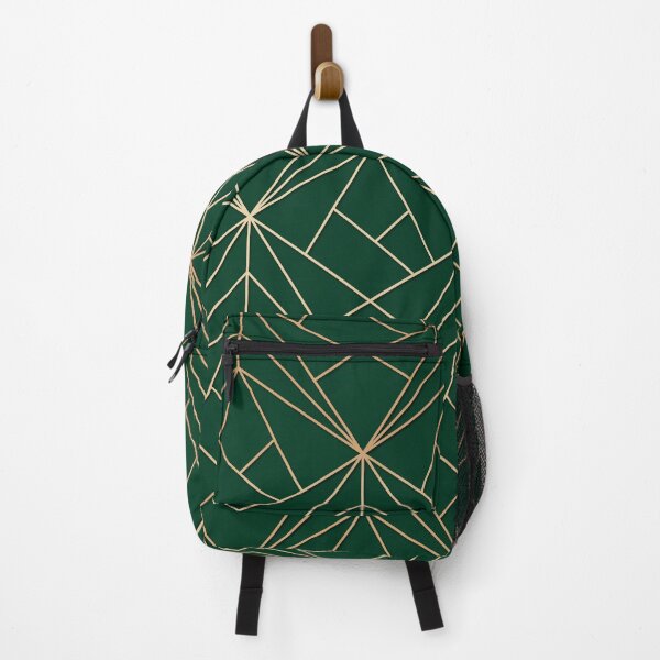 Item preview, Geometric brass and green designed and sold by KA DESIGNS.