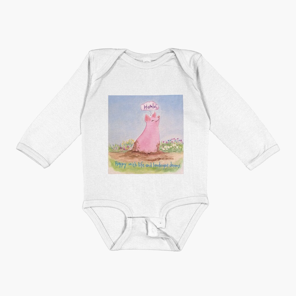 Item preview, Long Sleeve Baby One-Piece designed and sold by denniepasion1.