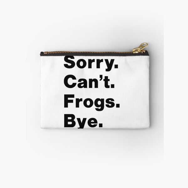 Item preview, Sorry can't frogs bye : Funny Frog Gift for Men Women Boys or Girls designed and sold by RM2017.