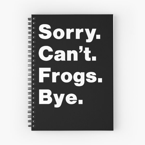 Item preview, Sorry can't frogs bye : Funny Frog Gift for Men Women Boys or Girls designed and sold by RM2017.