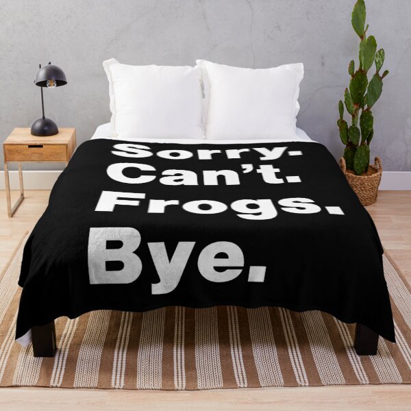 Item preview, Sorry can't frogs bye : Funny Frog Gift for Men Women Boys or Girls designed and sold by RM2017.