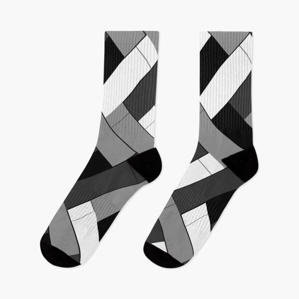Item preview, Black white gray rectangles designed and sold by KA DESIGNS.