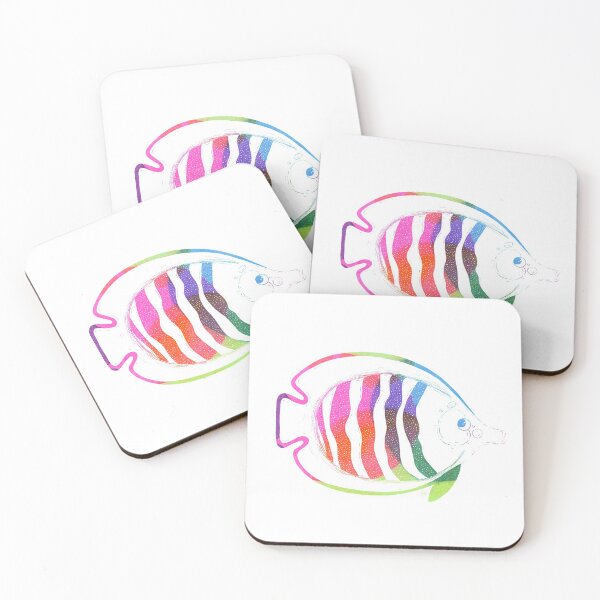 Item preview, Striped fish 02 (color) designed and sold by adeillustrator.