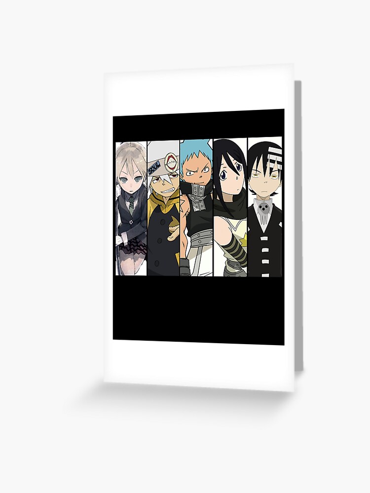 Graphic Love Soul Eater Japanese Fantasy Anime Characters Greeting Card For Sale By Earlmalia31 Redbubble