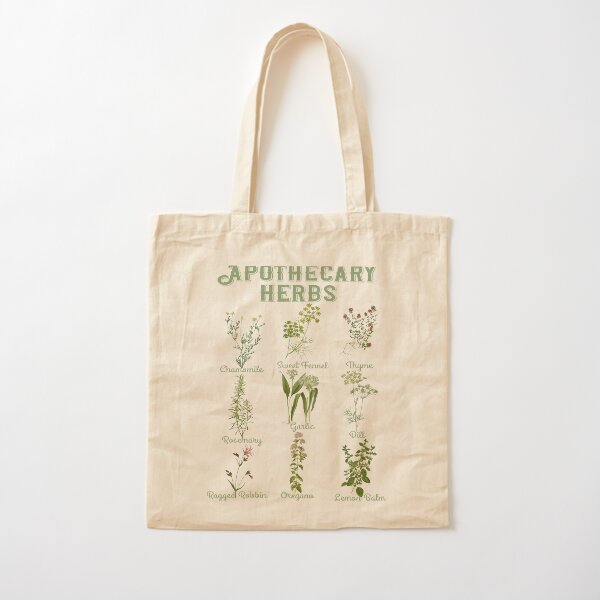Artikel-Vorschau von Apotheker Kräuter Vintage Botanische Pflanzen Cottagecore, designt und verkauft von funnytshirtemp.