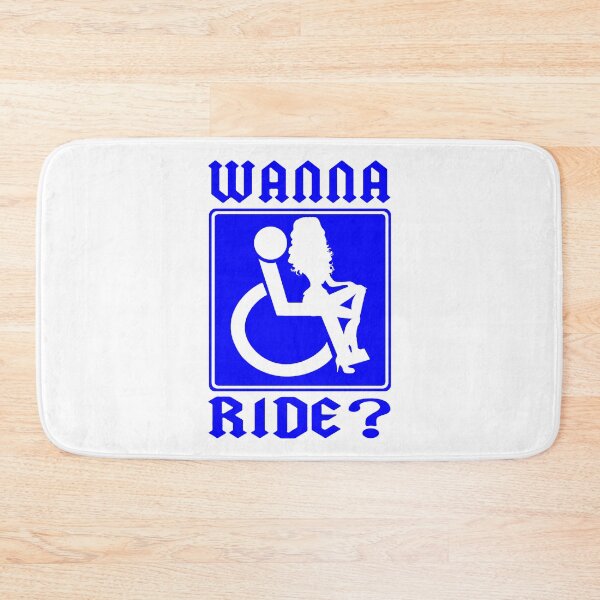 Item preview, Wanna Ride; Handicapped;  designed and sold by StickerApe.