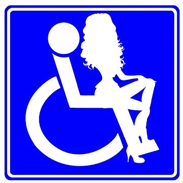 Artwork thumbnail, Wanna Ride; Handicapped;  by StickerApe