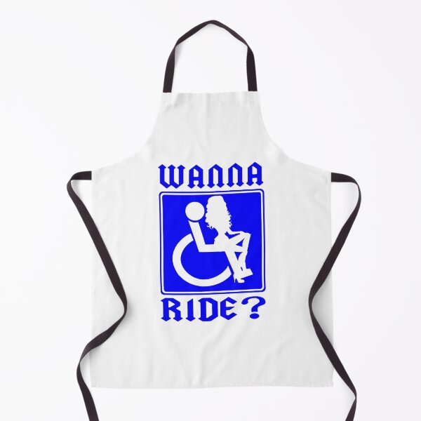 Item preview, Wanna Ride; Handicapped;  designed and sold by StickerApe.