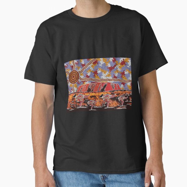 Item preview, Authentic Aboriginal Art - Uluru | Ayers Rock designed and sold by HogarthArts.