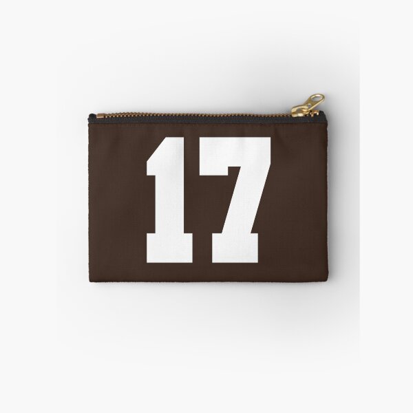 Item preview, 17 Number Cleveland Sports Seventeen Brown Jersey designed and sold by HelloFromAja.