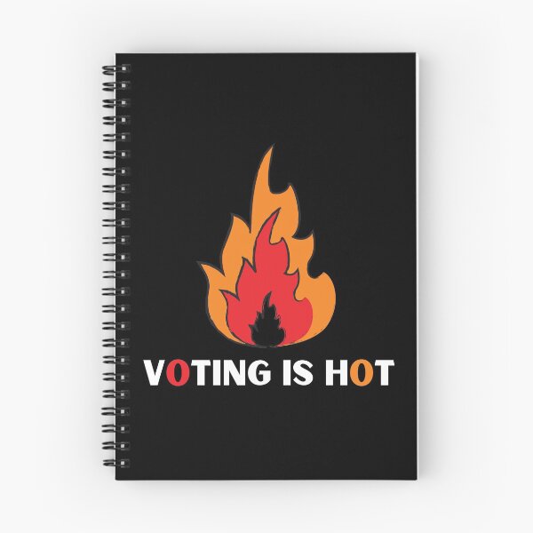 Item preview, Voting is Hot designed and sold by Happy-PrintZ.