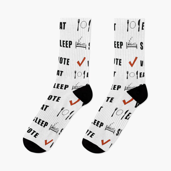 Item preview, Eat, Sleep, Vote - Red designed and sold by BusyMonkeys.