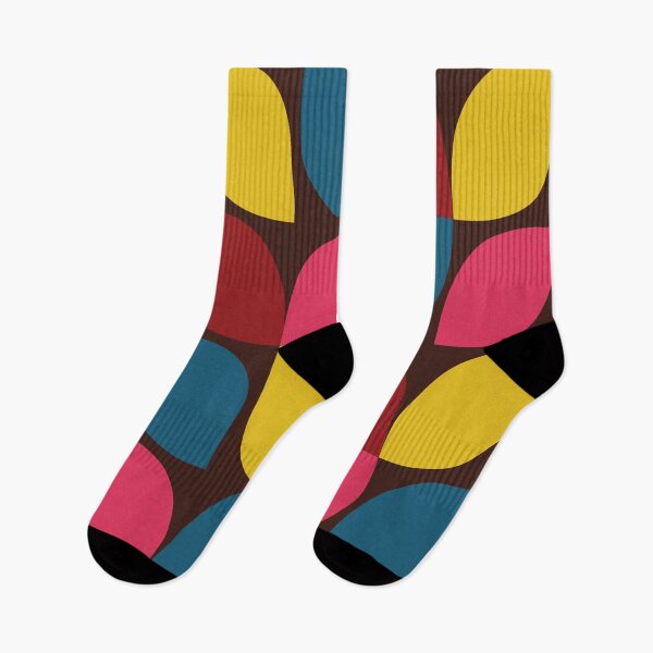 Item preview, Colorful, modern, simple, unique, trendy leaf like geometric shapes designed and sold by theendup.