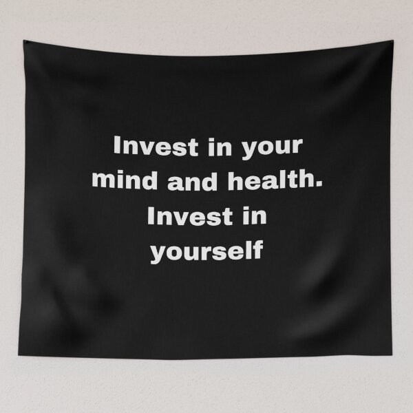 Item preview,  invest in your mind you health invest in yourself designed and sold by FourNuns.