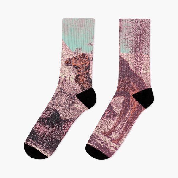 Item preview, vintage camels, pyramids, adventures in Egypt designed and sold by Mauswohn.