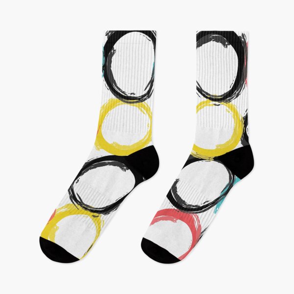 Item preview, Modern, colorful, cool, unique, trendy, urban illustration of circles in brush strokes designed and sold by theendup.