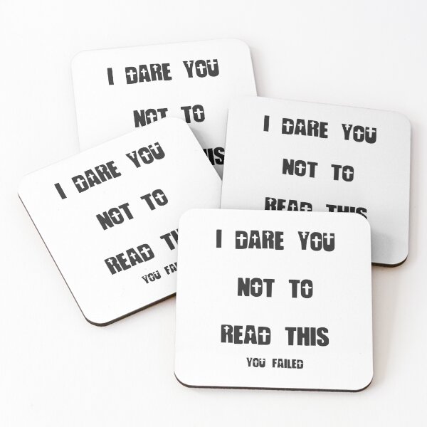 Item preview, I dare you not to read this designed and sold by Swirlstache.