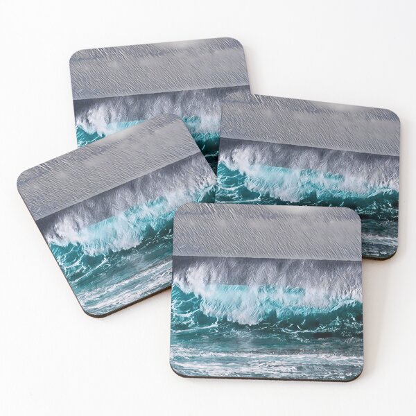 Item preview, Blue Ocean Waves designed and sold by evokearo.
