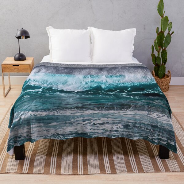 Item preview, Blue Ocean Waves designed and sold by evokearo.