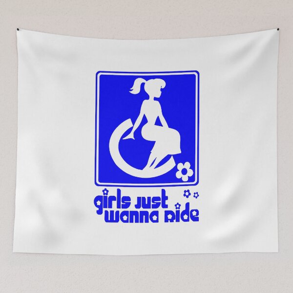 Item preview, Girls Wanna Ride;   designed and sold by StickerApe.